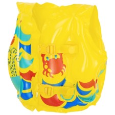 The vest of the inflatable 