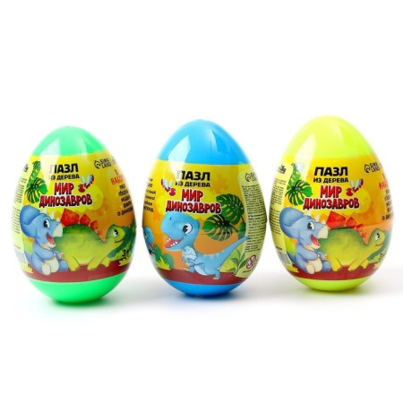 Пазлы из дерева «Мир динозавров»-5
