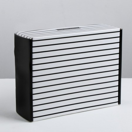 Gift folding box, packaging, "Today is your day", 27 x 9 x 21 cm-2