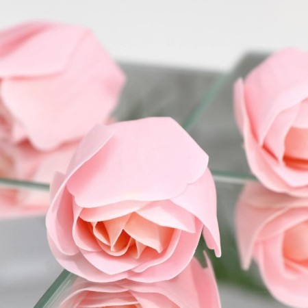 Soap roses, pink, set of 3 pcs.-2
