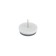 Furniture round tundra, d = 28 mm, 8 pcs., White color