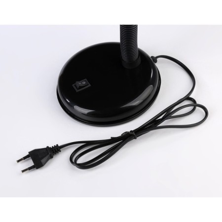 A table lamp with an E27 interchangeable lamp with Ambrella Light, Desk, D7704, E27, Black Color-5