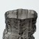 Mounter Black Flowers Vase of Black Glass 25 × 15.5 × 15.5 cm