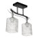 Chandelier 2773/2 E27 40W Black-chromium 40x20x15 cm Bayerlux