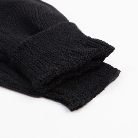 Warm socks, black color, size 25-2