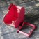 Kashpo wooden 17.7 × 10.5 × 15 cm Unique "Heart for two", pen rope, burgundy