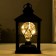 Nightlight "Lanter 1" LED from batteries 3HAAA Black 10.5x10.5x20 cm Risalux