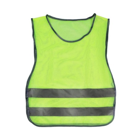 A vest with reflective stripes, children's, p. 30-34, 58 × 50 cm, light green-2