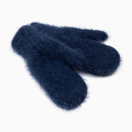 Female mittens, blue color, size 18-1