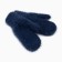 Female mittens, blue color, size 18
