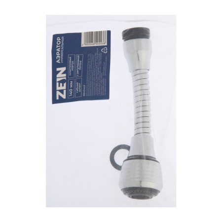 Zein aerator, stream adjustment, on a flexible hose, 140 mm, universal, plastic-8
