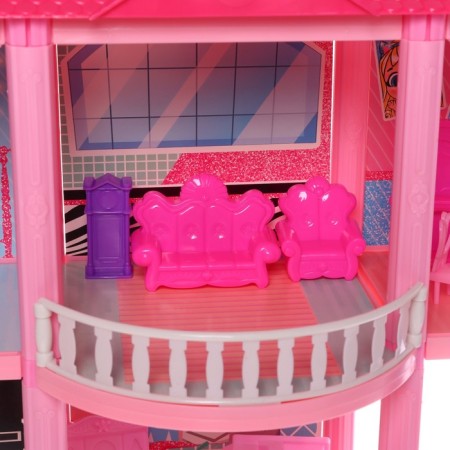 House for dolls "Puppet House" with accessories-5