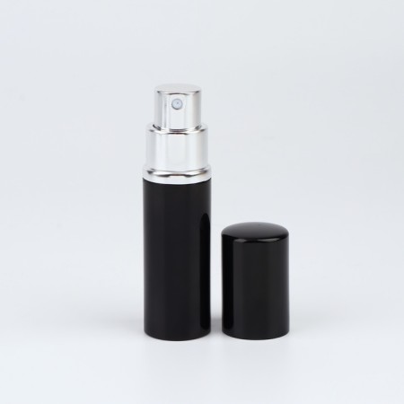 Perfume bottle, with a spray, 10 ml, black color-13
