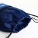 Bag for shoes on the lace, blue color