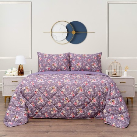 A set with a blanket euro Sofi de Marko "Massimo", size 230x250 cm, 200x220 cm, 50x70 cm - 2 pcs