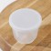 Food plastos container, 250 ml, with a sealed lid