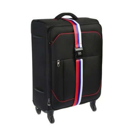 A belt for a suitcase or bags with a code castle tundra, "Tricolor"-2