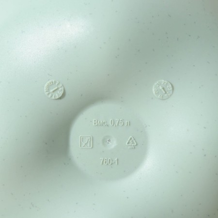 Eco Style food container, 580 ml, plastic, mix-3