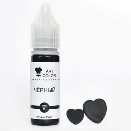 Gel dye Art Color, Black, 15 ml-3