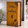 Safe wood book leather "Secrets and Secrets" 21x13x5 cm