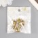 Suspension decorative for creativity glass "drop" with sparkles 1.9x1.4 cm set 6 pcs