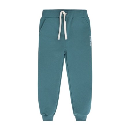 Pants for boys, height 128 cm, sea wave color