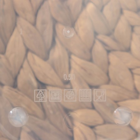 A set of food rectangular fodder containers, 3 pcs: 150 ml, 500 ml, 1.2 l, red color-6