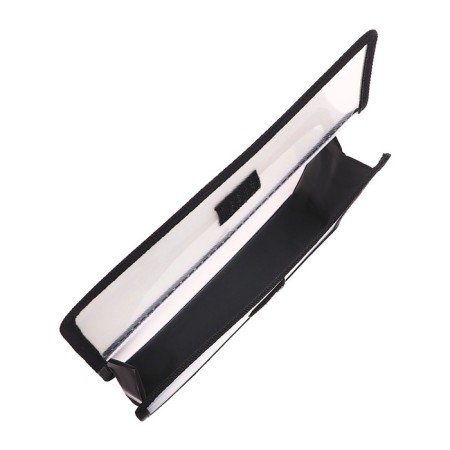 A5 notebook folder (230 x 190 x 50 mm), with Velcro valve, plastic/textiles, calligrata, "cat camouflage"-3