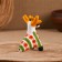 Dymkovo toy "Walnage Deer"