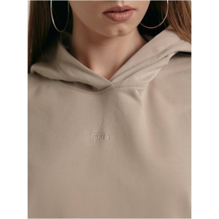 Hoody Female Conte Elegant, Size S, Light Cappuccino color-1