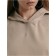 Hoody Female Conte Elegant, Size S, Light Cappuccino color