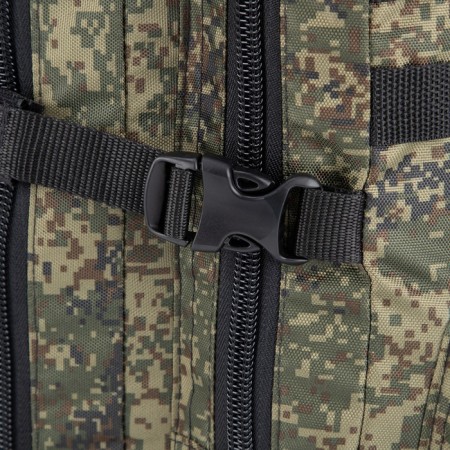Tactical backpack, TAIF, 40 l, lightning department, 2 outer pockets, camouflage color/green-9