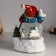 Souvenir Polystone Water Ballion Music, Light "Snow Snow" D = 10 cm 15x13.5x21 cm