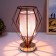 Aromarrier touchscap "Ethno" G9 40W gold 19x19x26 cm Risalux