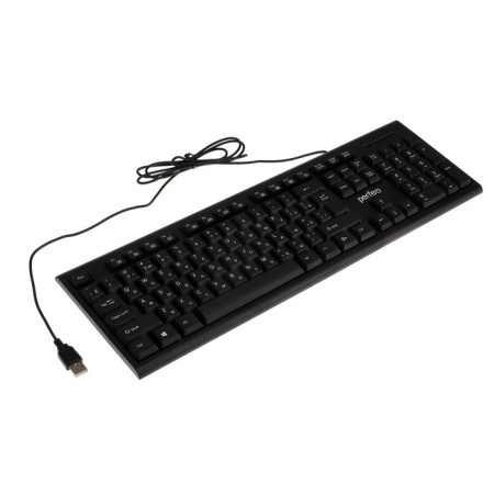 Perfeo "Classic" keyboard, wired, membrane, 104 keys, USB, black