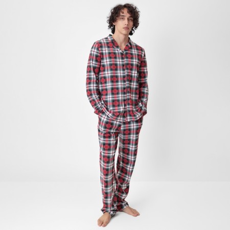 New Year. Pajama men's kaftan cchristmas time size 48-3