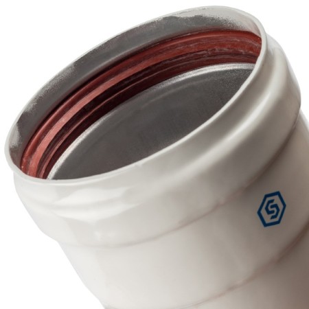 Chimney element Stout SCA-0080-010125, pipe 125 mm, DN80-3
