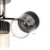 Galion chandelier 3he27 40W black and gold 55x26 cm