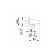 Shower hose connection Lemark LM4885B, 60 x 69 mm, bronze