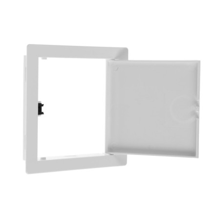 Revisionine "Vento" DR1010PZ, 100 x 100 mm, with a pressure lock "Push", plastic-1