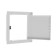 Revisionine "Vento" DR1010PZ, 100 x 100 mm, with a pressure lock "Push", plastic