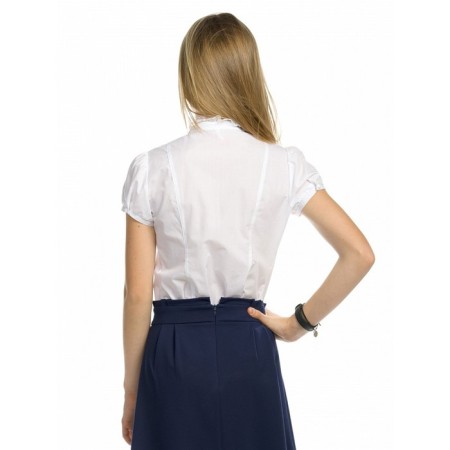 Blouse for girls, height 164 cm, white color-3