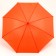 Walking umbrella semi -automatic d = 90 cm, orange color