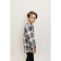 Surchachka upper for ISEE boys, height 134-140 cm, blue color