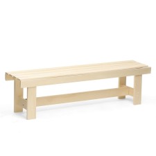 A bench (bench) wooden from linden 150 x 32 x 42 cm, without a back, for a bath and a summer residence
