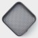 The form for baking the share "Elin. Square ", 20 × 6.5 cm, removable bottom, anti -stick coating, black color