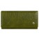 Wallet on the button, Dep. For bills/maps (6)/coins, swamp color 18x9x2.5cm