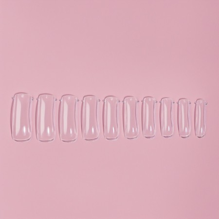 The upper forms for building in a container, 100 pcs, the color is transparent-2