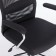 Office armchair Brabix "Flight ex-540", chrome, fabric, mesh, black