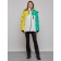 Ski jacket female, size 42, yellow color